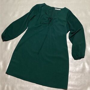 Abercrombie emerald green mini dress